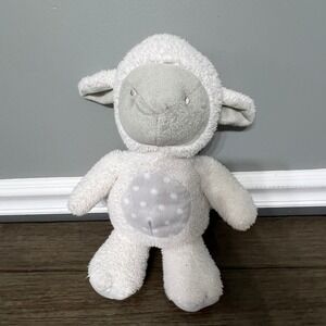 Stephan Baby White Lamb Plush Stuffed Animal Lovey Security Blanket Toy‎